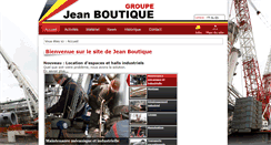 Desktop Screenshot of jean-boutique.com